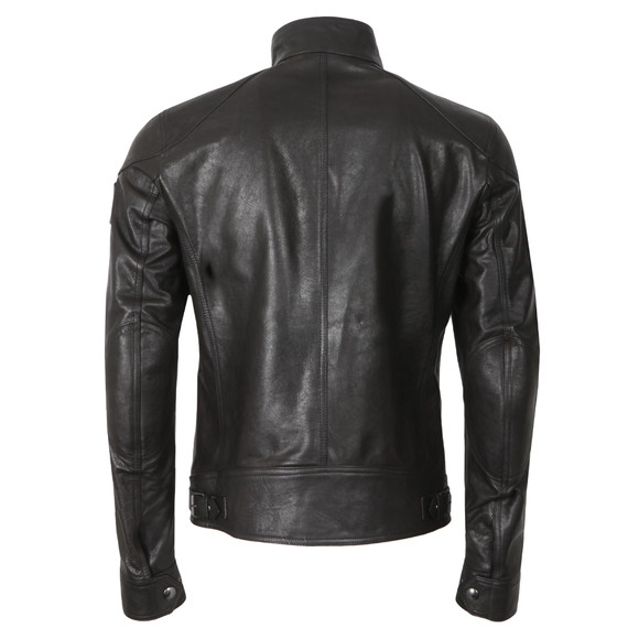 Belstaff Mens Black Racemaster Leather Blouson main image