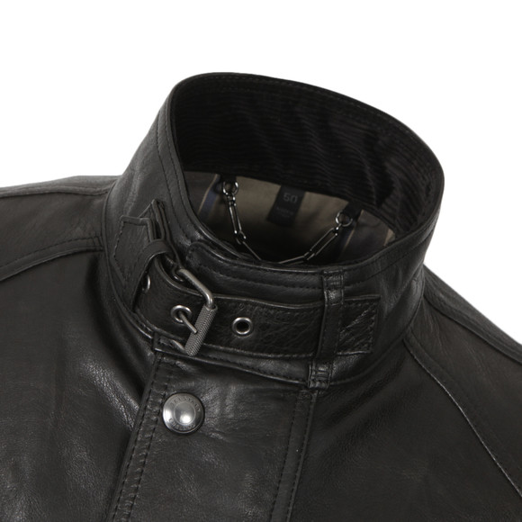 Belstaff Mens Black Racemaster Leather Blouson main image