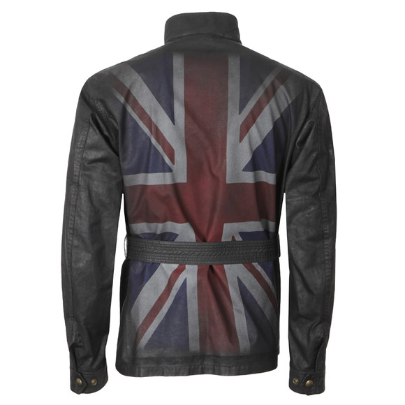 Belstaff Mens Black Union Jack Sportmaster Jacket main image