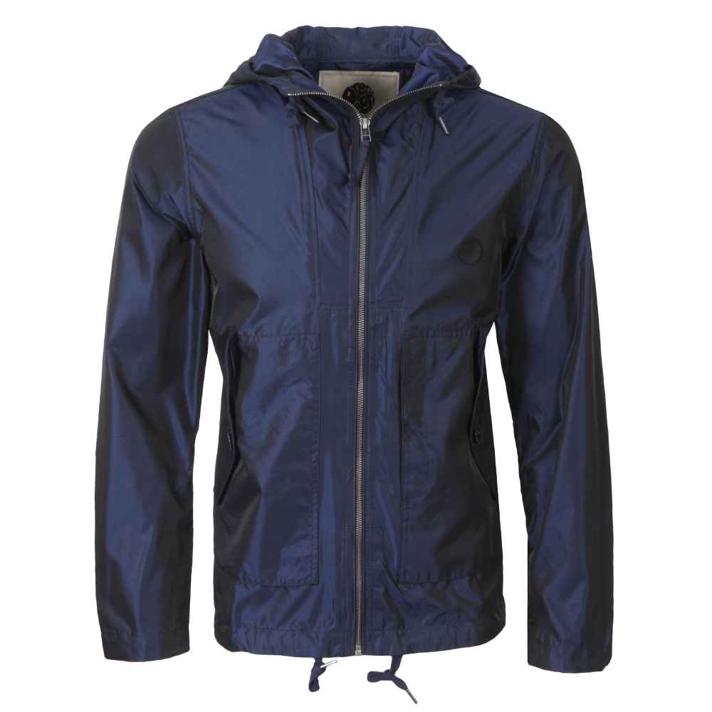 Nylon Jacket Navy Pretty Green Windbreaker Jacket Pretty Green