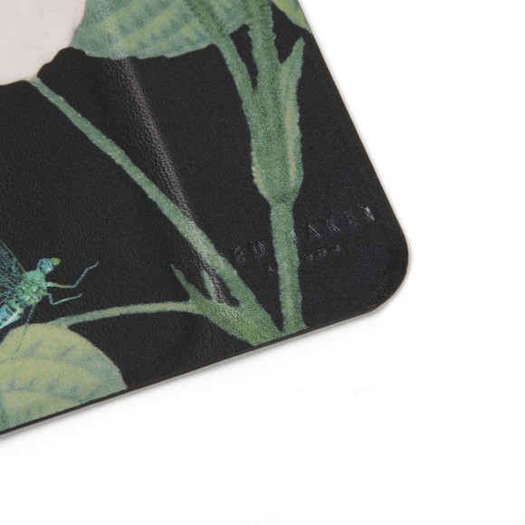 Ted Baker Womens Black Tenness Distinguishing Rose Mini IPad Case #2