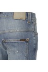 Nudie Jeans Mens Blue Thin Finn Tender Blues Dry Stretch Jean