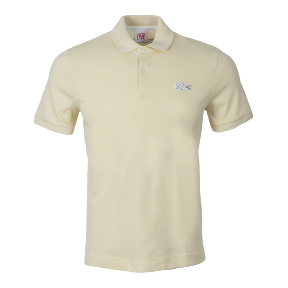 Lacoste Live Mens Yellow PH8602 Polo #1