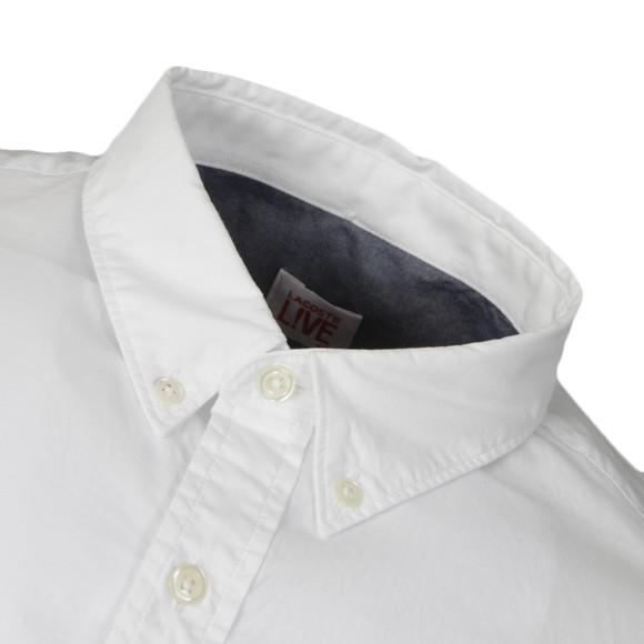 Lacoste Live Mens White CH7840 Shirt #2