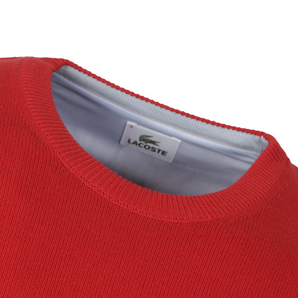 Lacoste Mens Red AH7924 Jumper main image