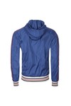 Fila Mens Blue Mecalle Half Zip Cagoule