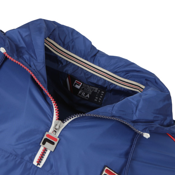 Fila Mens Blue Mecalle Half Zip Cagoule main image