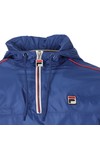 Fila Mens Blue Mecalle Half Zip Cagoule