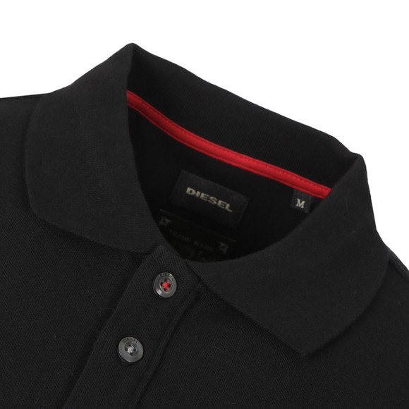 Diesel Mens Black Yahei Polo Shirt main image