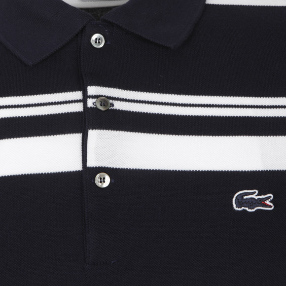 Lacoste Mens Blue PH8258 Horizon S/S Polo #4