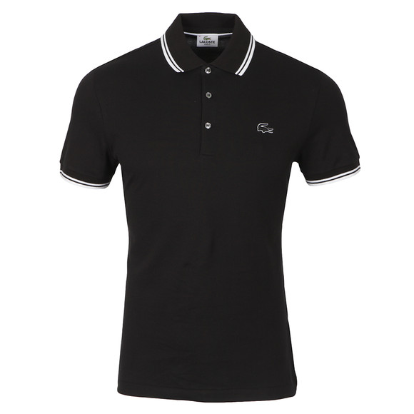 Lacoste Mens Black PH8256 Polo #1