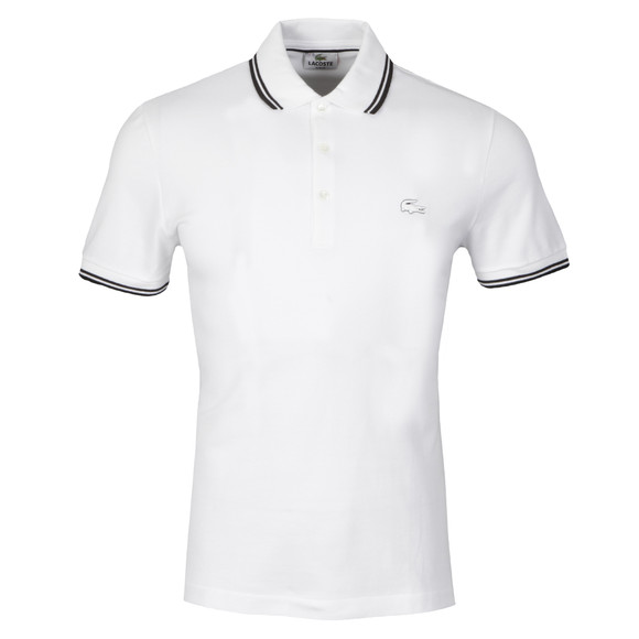 Lacoste Mens White PH8256 Polo #1