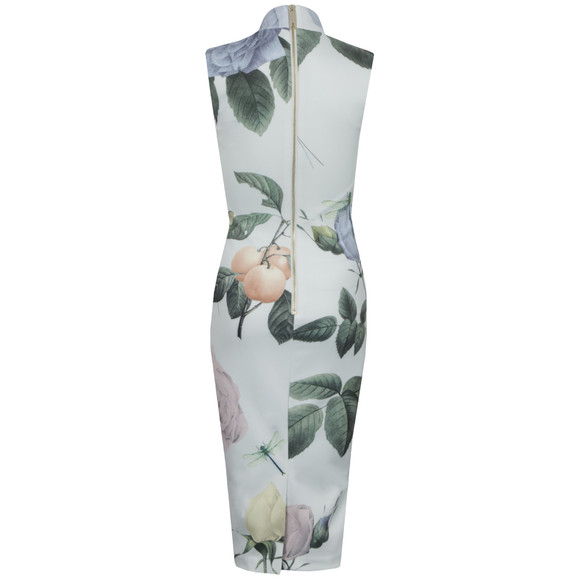 Ted Baker Womens Green Ravina Distinguishing Rose Midi Dress #2