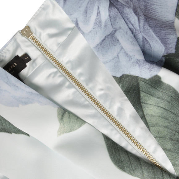 Ted Baker Womens Green Ravina Distinguishing Rose Midi Dress #3