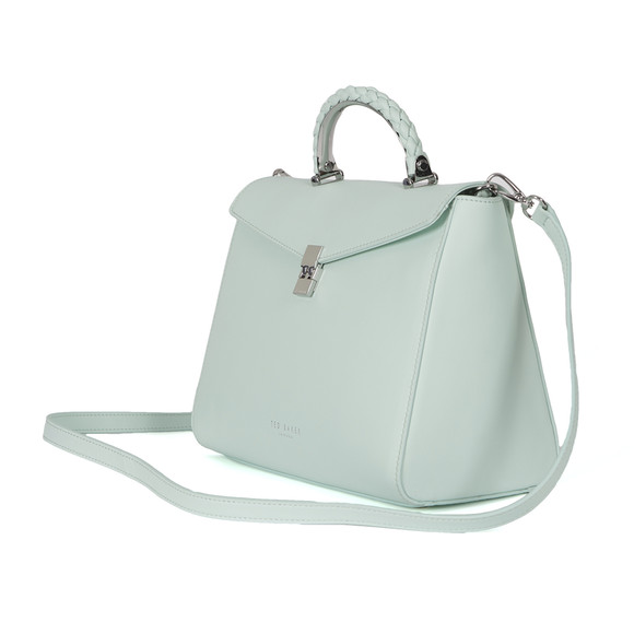 Ted Baker Womens Green Anaia Woven Handle Tote #3