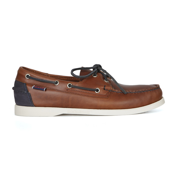 Sebago Mens Brown Spinnaker Boat Shoe main image
