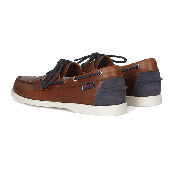 Sebago Mens Brown Spinnaker Boat Shoe main image