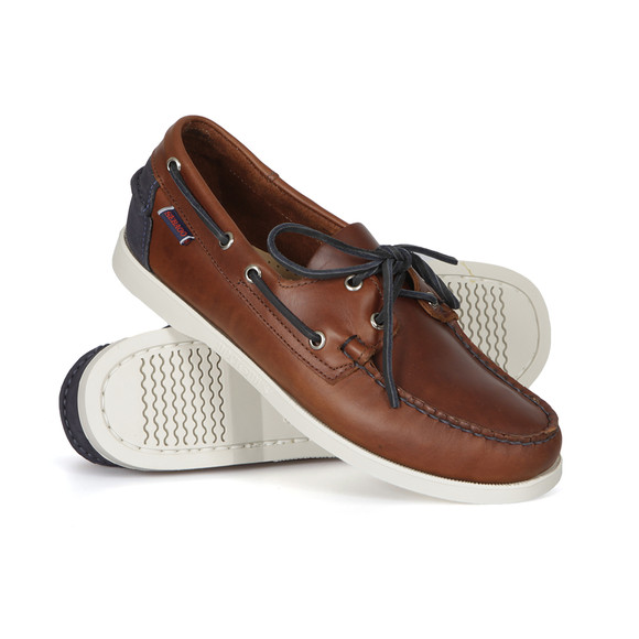 Sebago Mens Brown Spinnaker Boat Shoe main image