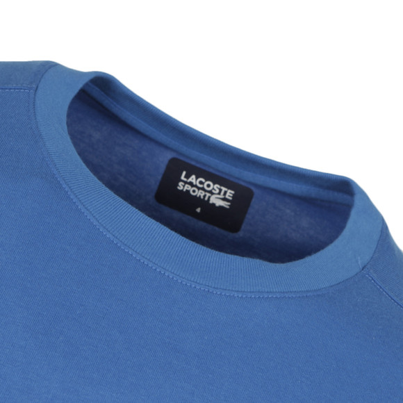 Lacoste Sport Mens Blue TH7618 Plain T-Shirt #3