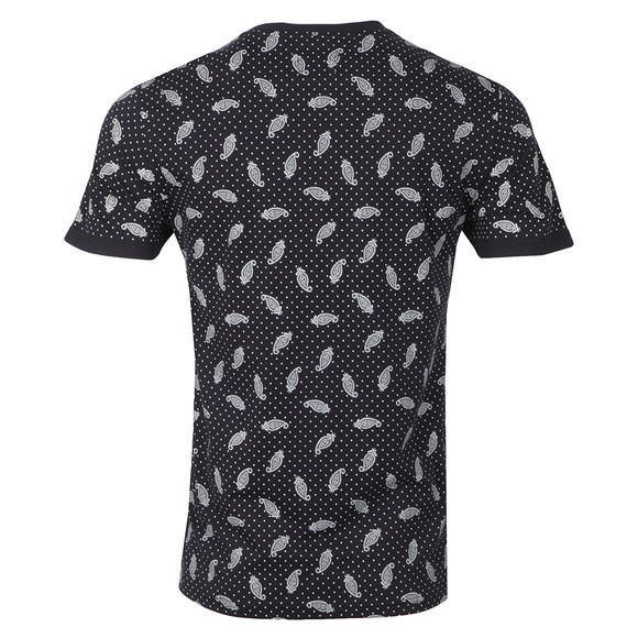 Fred Perry Drakes Mens Blue Handkerchief Trim T-Shirt  main image