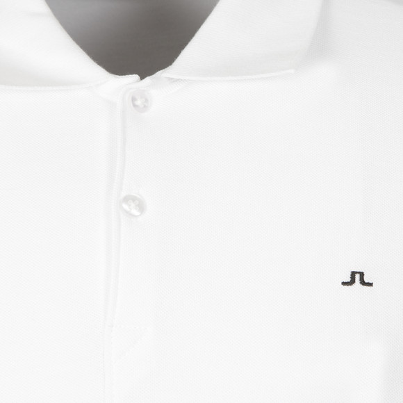 J.Lindeberg Mens White Rubi White plain polo #4