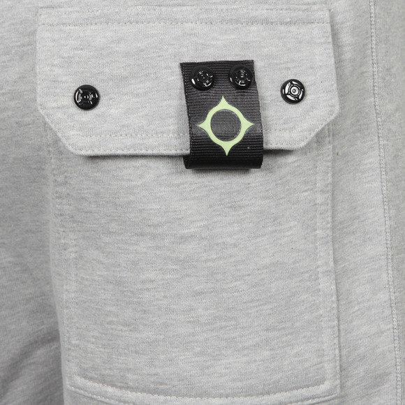 Ma.Strum Mens Grey Jersey Track Short main image
