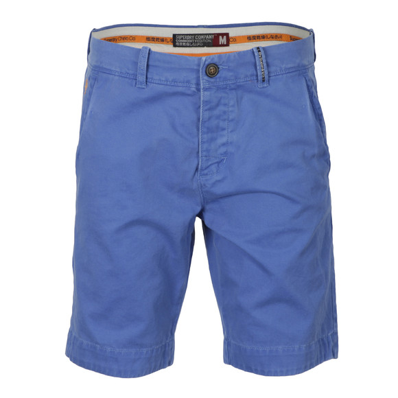 Superdry Mens Blue Commodity Chino Short main image