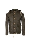 Barbour Heritage Mens Green Overhand Wax Jacket