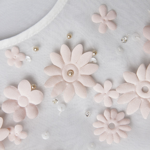 Ted Baker Womens Pink Findon Embellished Floral Dress #5