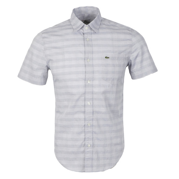 Lacoste Mens Blue CH9394 Short Sleeve Shirt #1