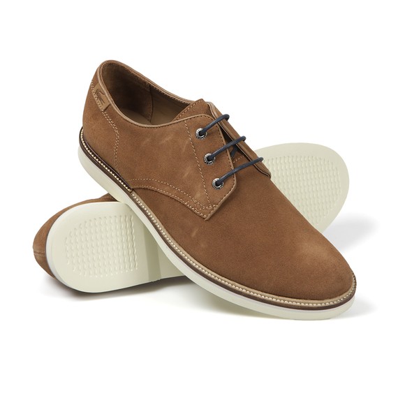 Lacoste Mens Brown Sherbrooke 14 Suede Shoes main image