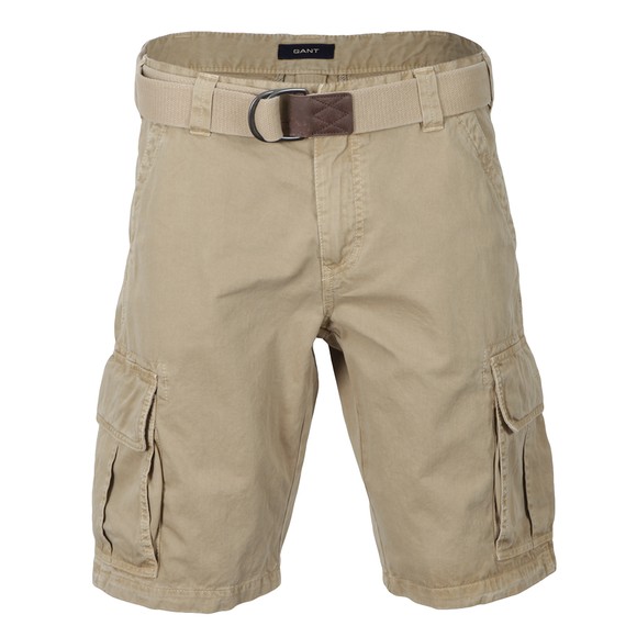 Gant Mens Green Belted Cargo Shorts main image