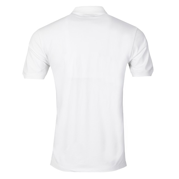 HUGO Mens White Nono Classic Plain Polo #2