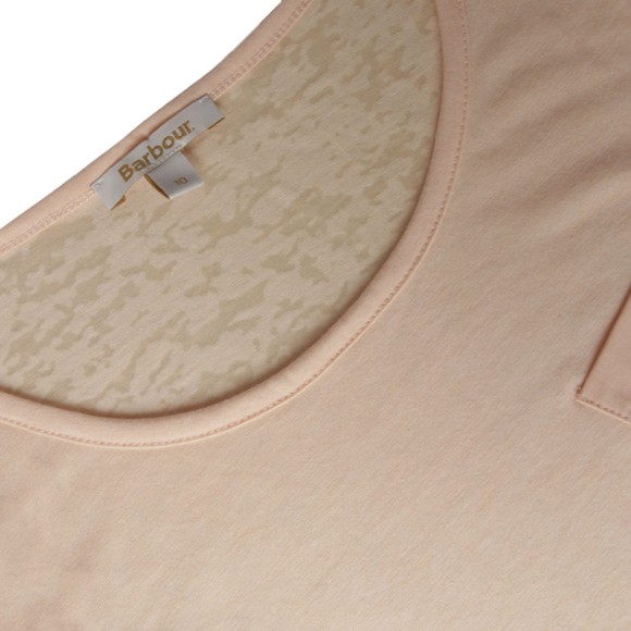Barbour Heritage Womens Pink Saxon Vest #3