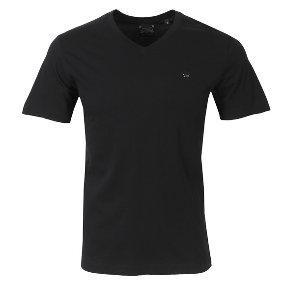 Diesel Mens Black Therapon V Neck T Shirt main image