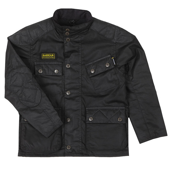 Barbour International Boys Selkirk Wax Jacket | Oxygen Clothing