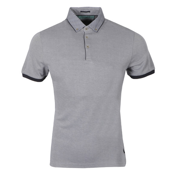 Ted Baker S/S Woven Collar Polo | Oxygen Clothing