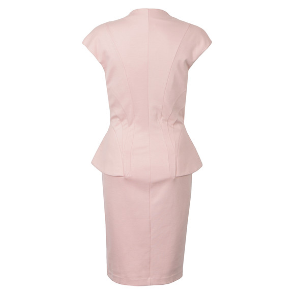 Ted Baker Womens Pink Siona Seam Detailed Contoured Dress #2
