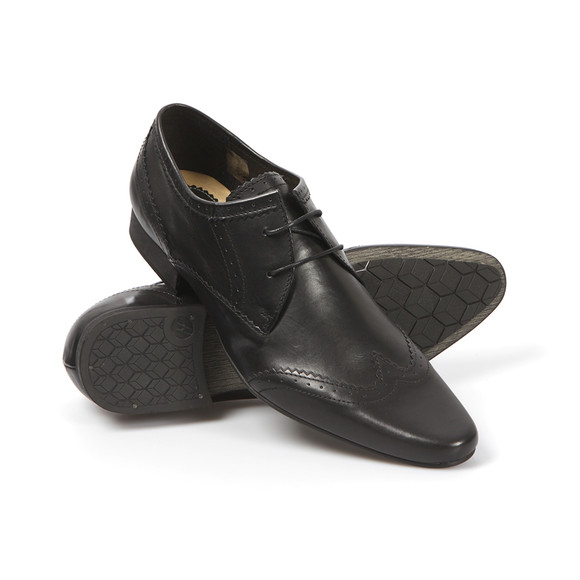 H By Hudson Mens Black Ellington Shoes main image