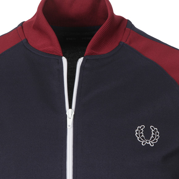 Fred Perry Sportswear Mens Blue Bomber Track Jacket main image