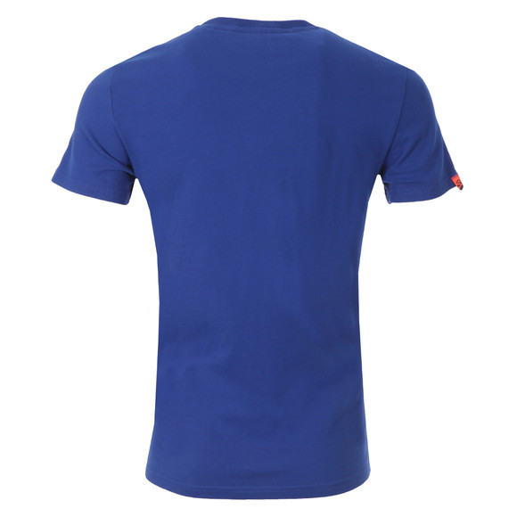 Superdry Mens Blue Real Wildcats Tee main image