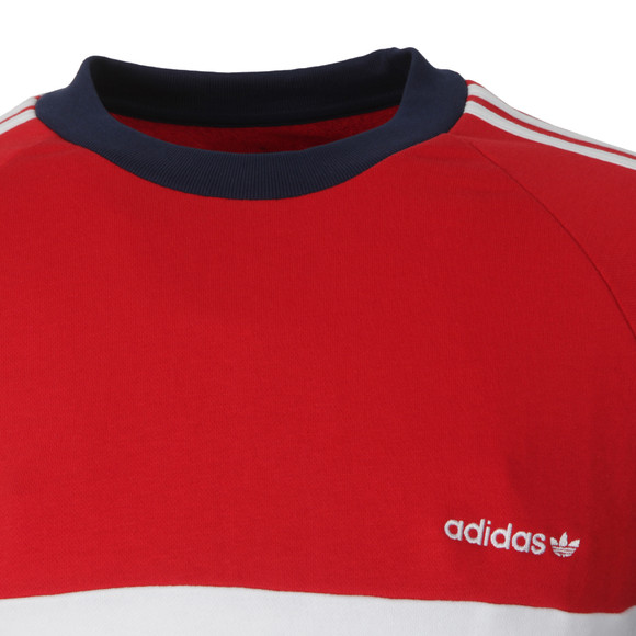 adidas Originals Mens Blue Itasca Crew Sweatshirt main image