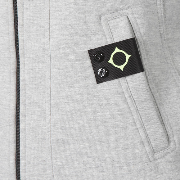 Ma.Strum Mens Grey Zip Through Track Hoody main image