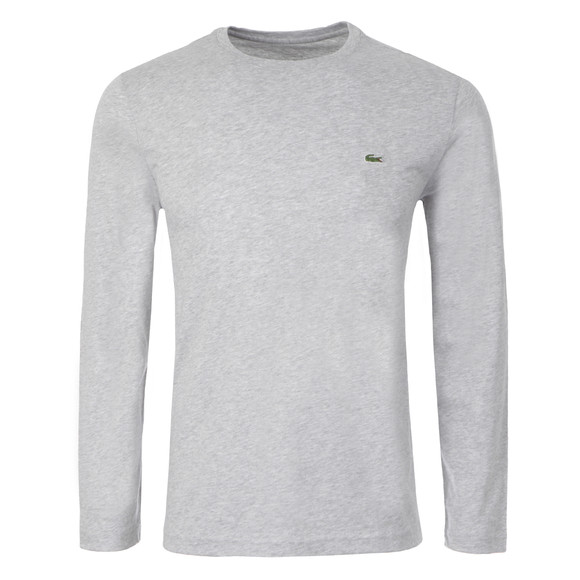 Lacoste Mens Grey TH5276 Long Sleeve T-Shirt #1
