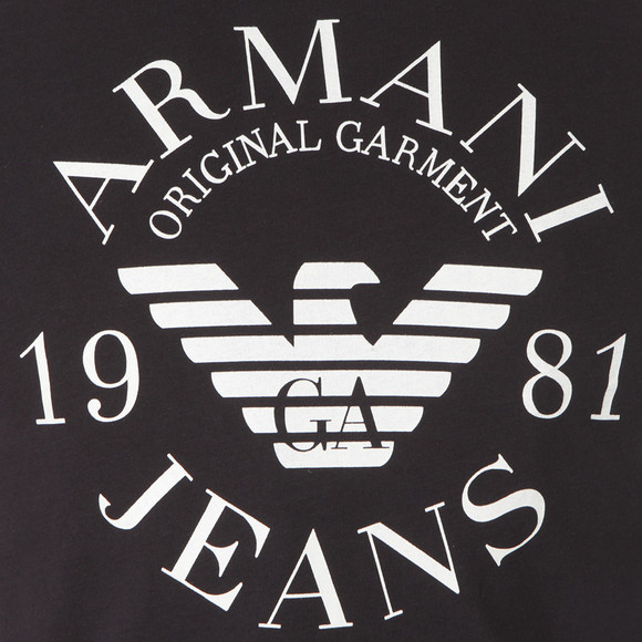 Armani Jeans Mens Blue 06H99 Logo T Shirt #3