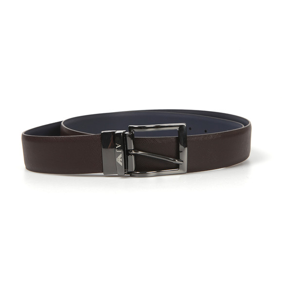 Armani Jeans Mens Brown B6166 Reversible Leather Belt main image