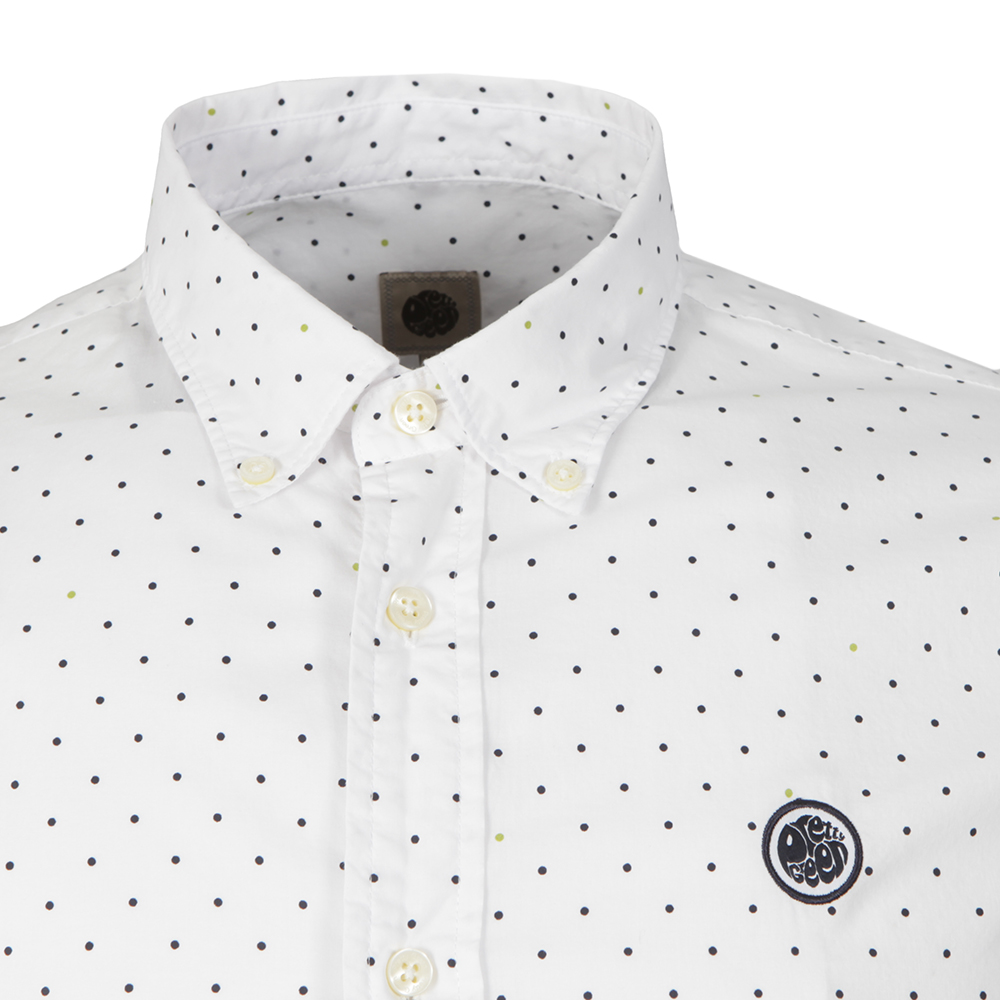 Pretty Green Polka Dot Long Sleeve Shirt Masdings