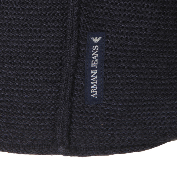 Armani Jeans Mens Blue B6W43 Shawl Collar Jumper main image