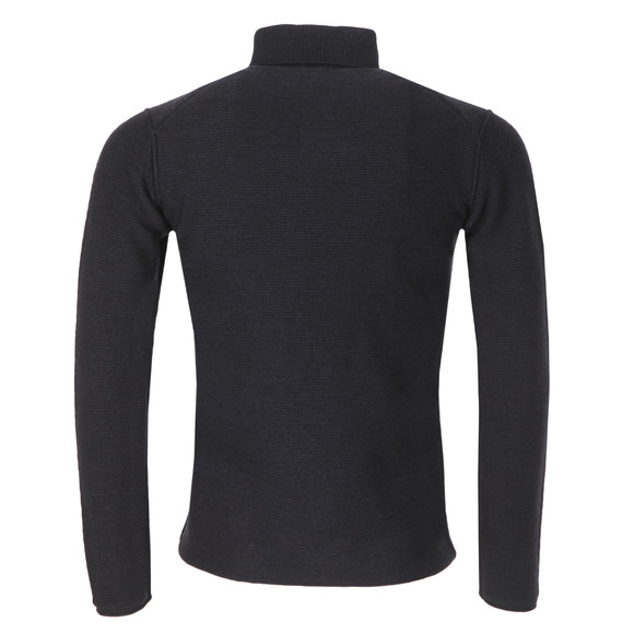 Armani Jeans Mens Blue B6W43 Shawl Collar Jumper main image
