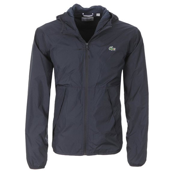 Lacoste Mens Blue BH1520 Hooded Blouson #1
